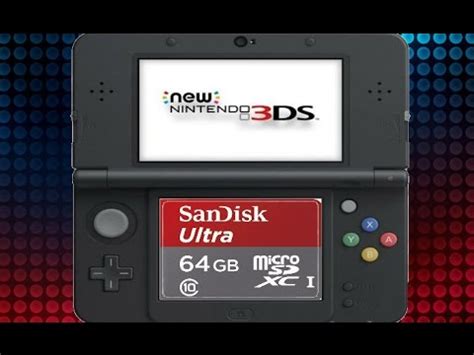 So all i have to do is format the sd card to fat 32 and then open the back plate of the xl and take out the stock micro sd and put in the new formatted 64gb micro sd before booting up the system for the first time. New 3DS XL Micro SD Card & Data Transfer (Tutorial) - YouTube