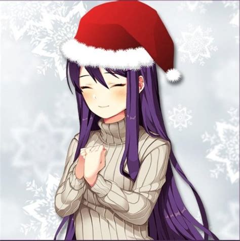 Have Yourself A Merry Little Yuri Not Mine But Still Adorable Ddlc