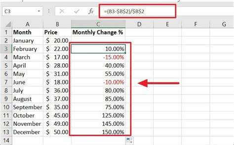 11 How To Calculate The Percent Change In Excel Trending Hutomo