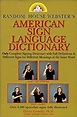 Random House Webster's American Sign Language Dictionary: Elaine ...