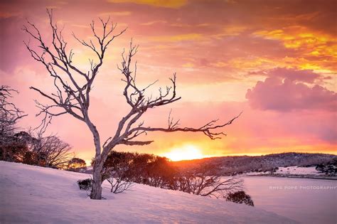 Sky Sunlight Winter Nature Snow Colorful Landscape Wallpapers Hd