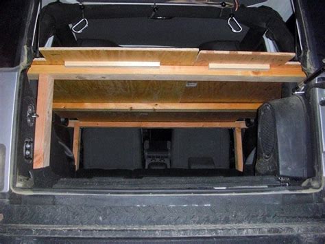 Has Anyone Built An Elevated Sleeping Platform For A Jku Page Jeep Wrangler Diy Jeep Jk