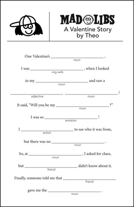 36 Best Fill In The Blanks Story Images On Pinterest Mad