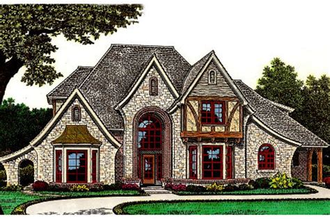 Tudor Style House Plan 4 Beds 35 Baths 2953 Sqft Plan 310 653