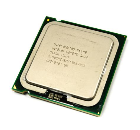 Intel Slacr Core 2 Quad Q6600 24ghz Lga775 Socket T Processor 1066mhz Bus
