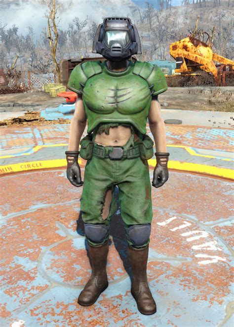 Doom Marine Armor Fallout Wiki Fandom Powered By Wikia