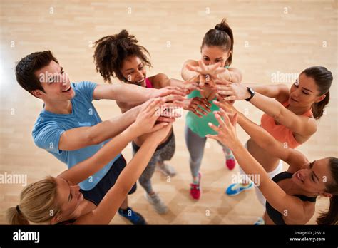 Unity And Unanimity In Sports Team Stock Photo Alamy