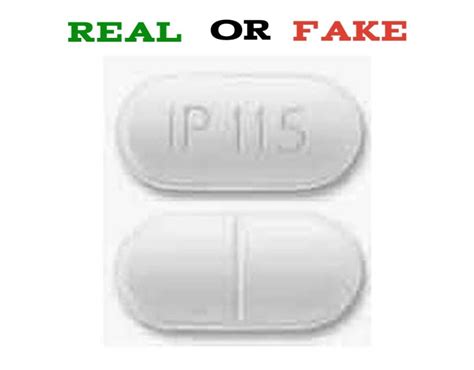 How To Spot White IP 115 Pill Fake Vs Real Public Health