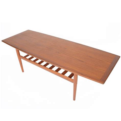 By grete jalk, poul jeppesen. Grete Jalk Teak Coffee Table for Glostrup Mobelfabrik at ...