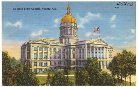 Georgia State Capitol Atlanta Ga Digital Commonwealth