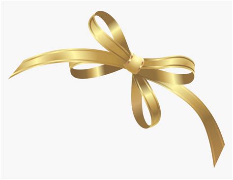 Vector Painted Golden Bow Png Download Gift Gold Ribbon Png Transparent Png Kindpng