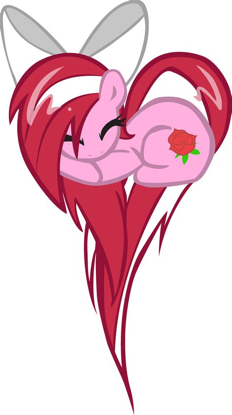Apple Rose Heart Pony By Nurserabs On Deviantart