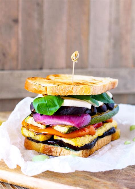 The Ultimate Grilled Veggie Sandwich ~ With Fresh