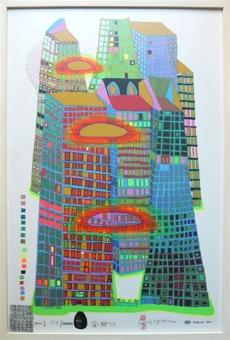 Friedensreich Hundertwasser Good Morning City Bleeding Town 1971