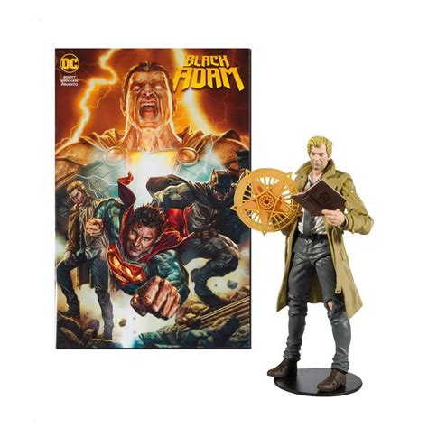 Dc Comics John Constantine 7 Action Figure With Comic Book In 2022