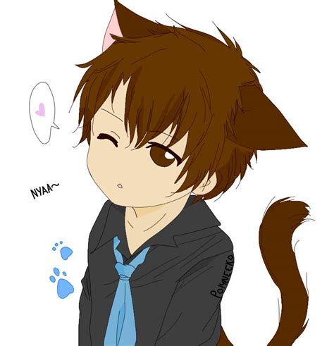 Neko Boy By Polyneeko On Deviantart