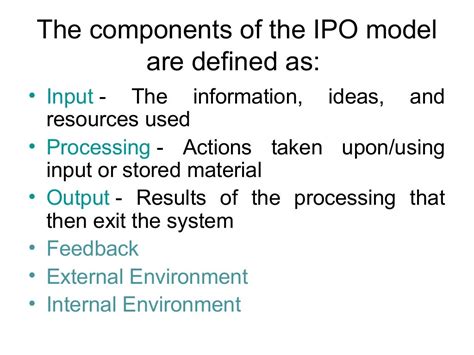 Ipo Modelsystem Model