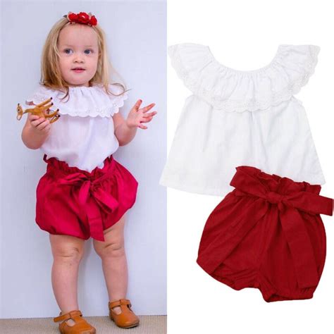 Pudcoco Brand New Cute Baby Girl Summer Lace Sleeveless Tops T Shirt