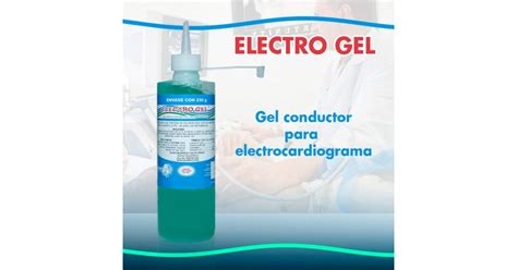 Gel Conductor Electrocardiograma Hidrosoluble Electro Gel Cracken Shop