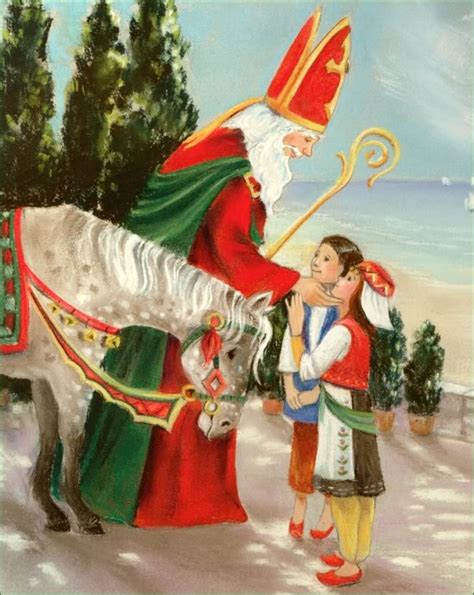 St Nicholas The Patron Saint Of Children And Baking Creative