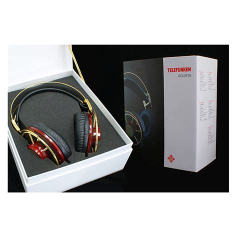 Telefunken Aqusta Professional Over Ear Headphones Reverb