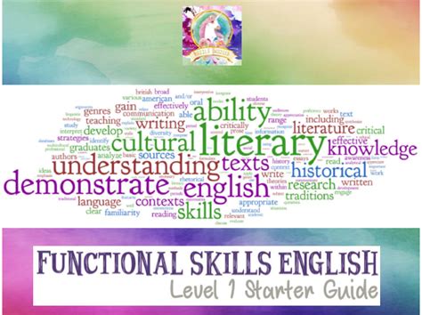 Functional Skills English Full Level 1 Study Guide Teaching Resources