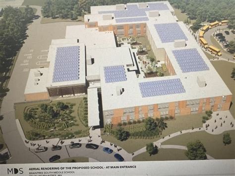 Braintrees New South Middle School Construction Starting In Fall