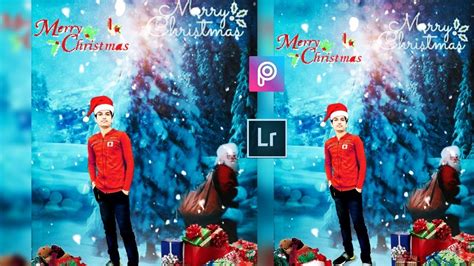 Picsart Merry Christmas Editing Christmas Manipulation Editing