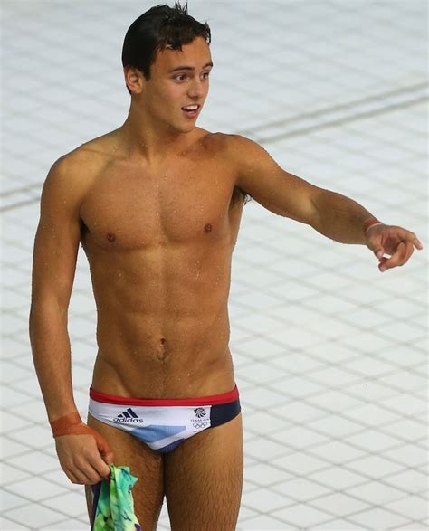 Tom Daley Busting Out Of His Speedo Alan Ilagan Tom Daley Guys In