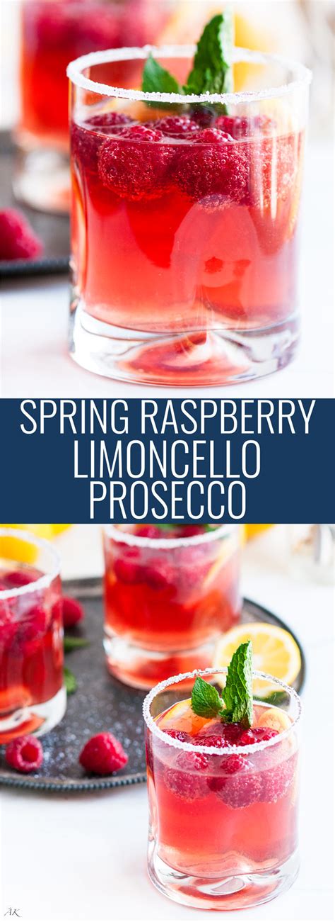 Raspberry Limoncello Prosecco Aberdeens Kitchen