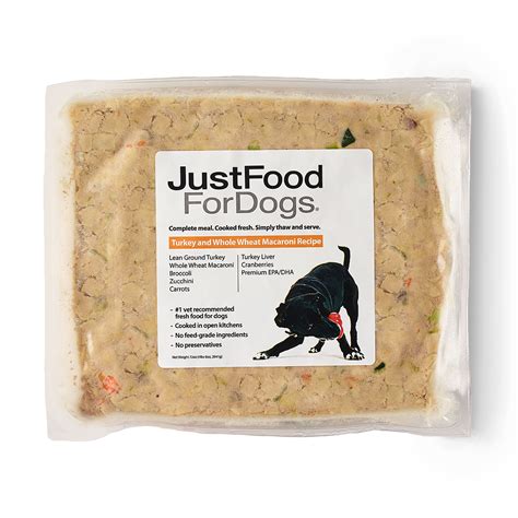 We did not find results for: JustFoodForDogs Daily Diets Turkey & Whole Wheat Macaroni Frozen Dog Food, 72 oz. | Petco