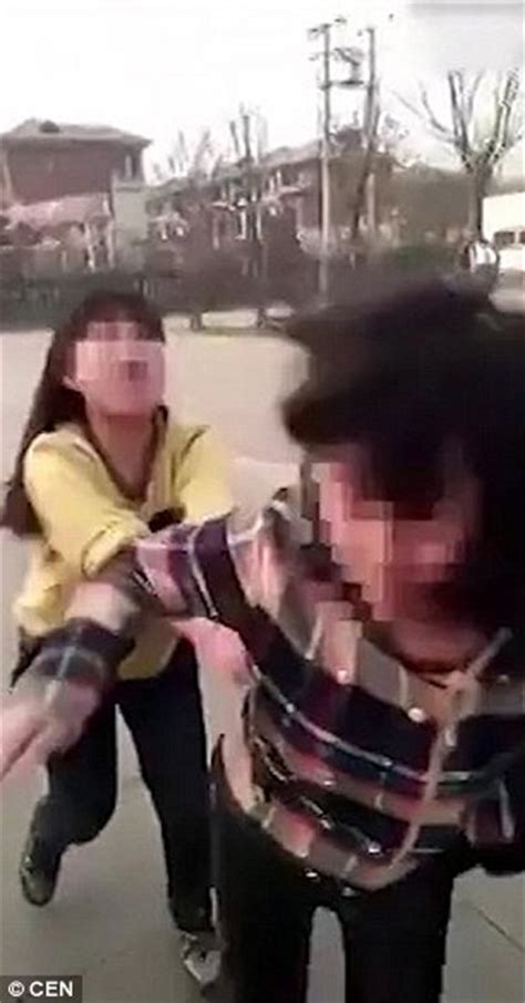 Shocking Moment School Girl Is Violently Beaten Then