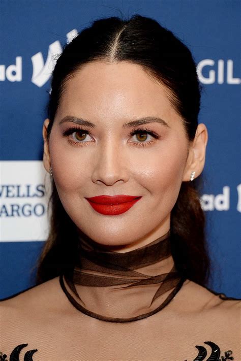 Olivia Munn Attends The 30th Annual Glaad Media Awards At The Beverly