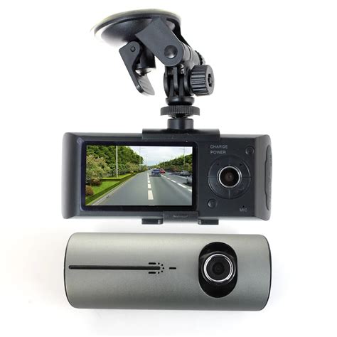27 Dual Lens Lcd Vehicle Car Dvr Camera Video Recorder Dash Cam G