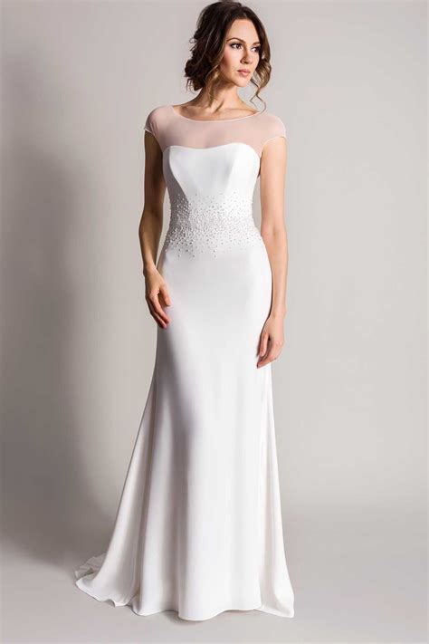 Sleek And Minimalist Wedding Dresses For Modern Brides Brides Of