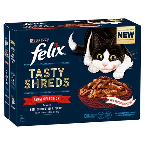 In 90% of cases, delivery takes place within the specified number of working days (excluding weekends and public holidays). Felix Tasty Shreds Cat Food | VioVet.co.uk | FREE delivery ...