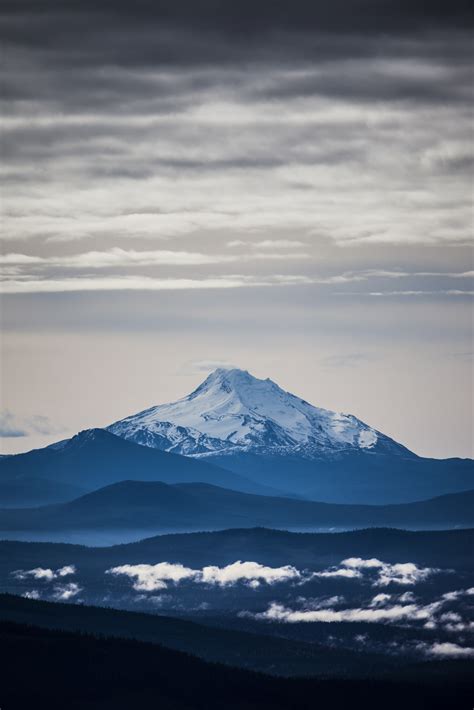 Toms Peak Mt Jefferson Oregon Steve Rutherford Landscape