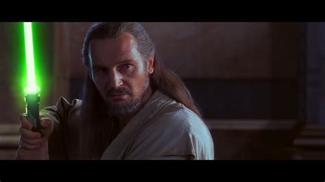 Neeson also starred in star wars: STAR WARS: THE PHANTOM MENACE (1999) - Qui-Gon Jinn's (Liam Neeson) Lightsaber - Current price ...