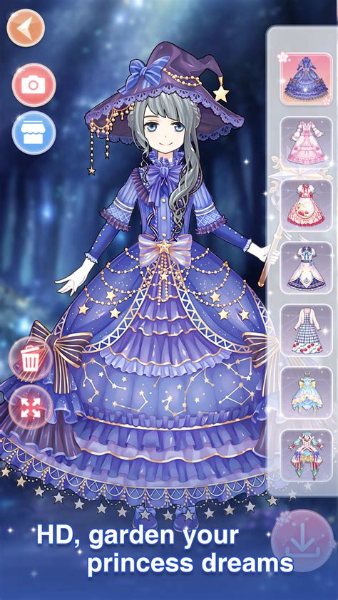 Anime Princess Dress Up Game لنظام Android تنزيل