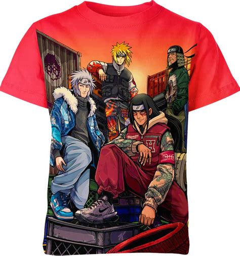 Naruto Uzumaki Shirt Full Printed Apparel