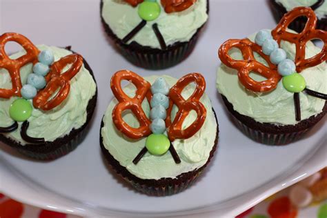 Butterfly Cupcakes For Julias Butterfly Birthday Party Kristines
