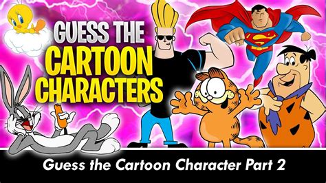 Guess The Cartoon Character Famous Cartoon Characters Quiz Games