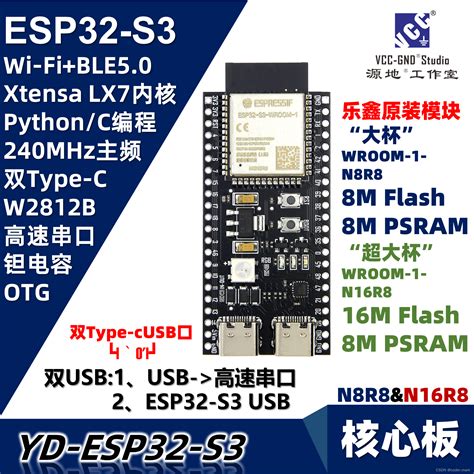 Esp32s3系列 Flash及psram配置espidf Psram Csdn博客