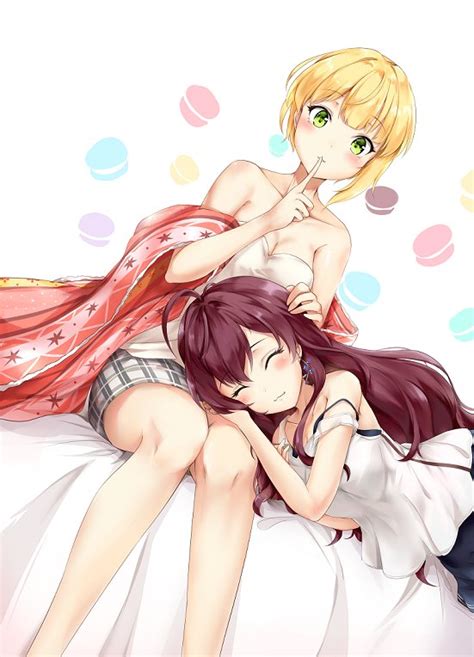 Ichinose Shiki And Miyamoto Frederica Idolmaster And 1 More Drawn By