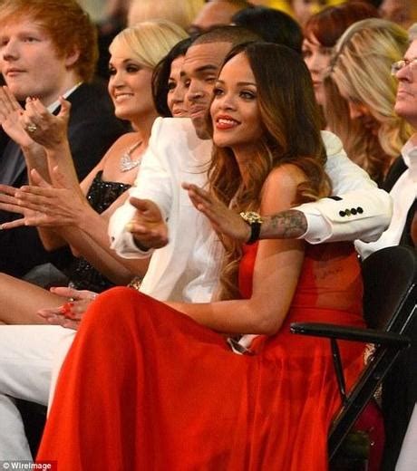 Rihanna X Chris Brown At The Grammy’s Paperblog