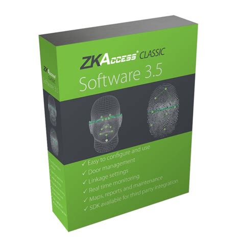 Zkaccess 35 Access Control Software Idency