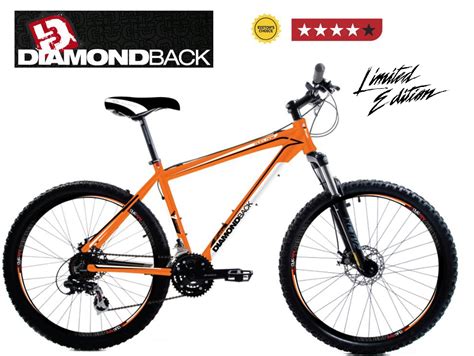 Diamondback Outlook Mens Dual Disc Orange Hardtail Mountain Bike Rrp £