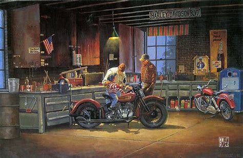 From One Generation To Another Features Harley Davidson Motorcycles