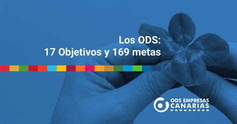 Los ODS 17 Objetivos Y 169 Metas ODS Empresas Canarias