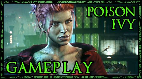 Batman Arkham Knight Gameplay Poison Ivy Exclusive Ps4 Gameplay